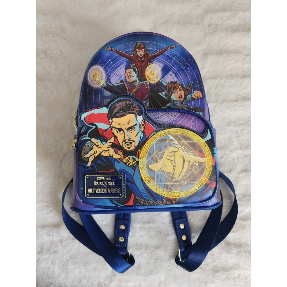 Loungefly Doctor Strange Multiverse Backpack Multicolored Preowned